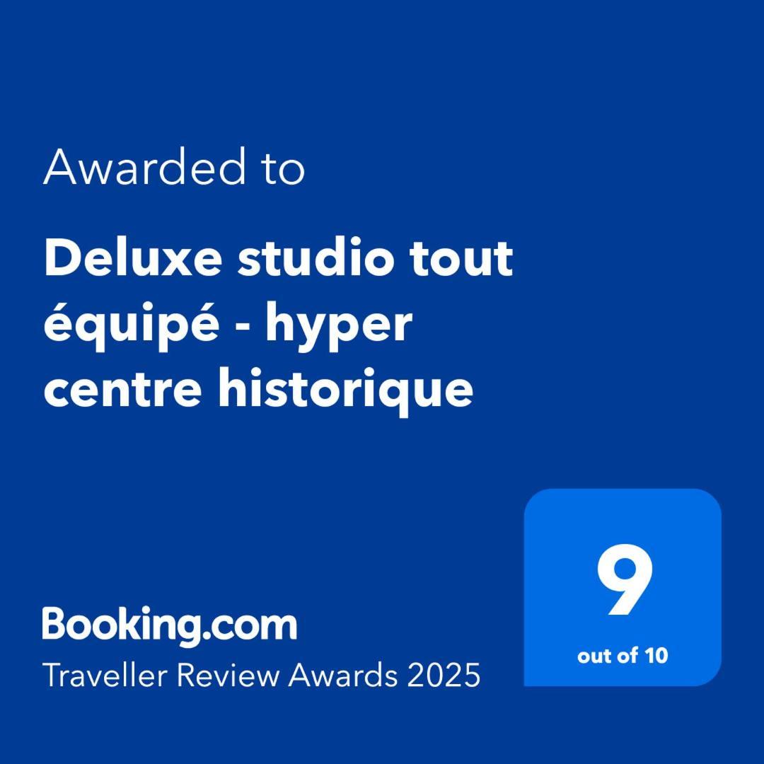 Deluxe Studio Tout Equipe - Hyper Centre Historique مُلووز المظهر الخارجي الصورة